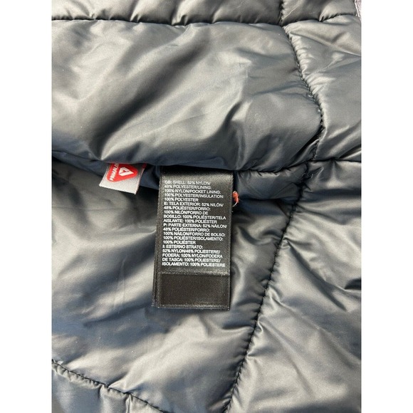The North Face Women Fusestorm Dot Matrix Gray‎ Black Jacket With Hood Size M - Picture 9 of 14